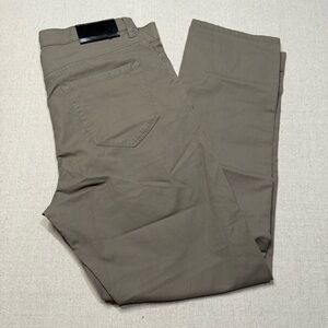 ENGLISH LAUNDRY Men’s 34x30 Stretch Flat Front Casual Chino Pants Khaki